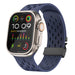 Apple Watch Silicone Air Strap with P-Buckle (Dark Blue)
