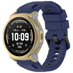 Bracelet silicone Amazfit T-Rex 3 Pro - 44mm (bleu foncé)
