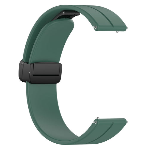 Bracelet silicone avec boucle Withings Steel HR - 40mm (vert foncé)