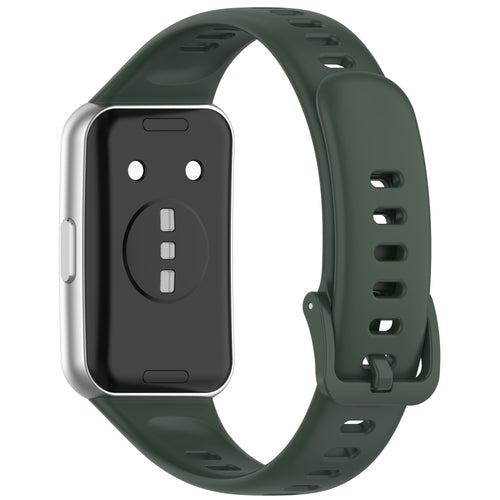 Bracelet silicone Huawei Band 11 Pro (vert foncé)