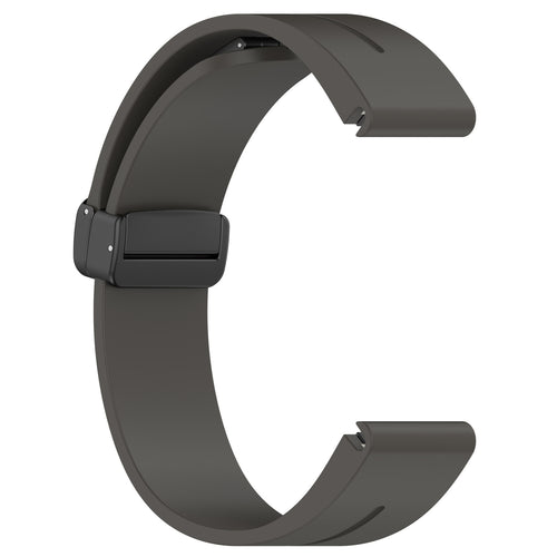 Bracelet silicone avec boucle-D Garmin D2 Charlie (gris foncé)