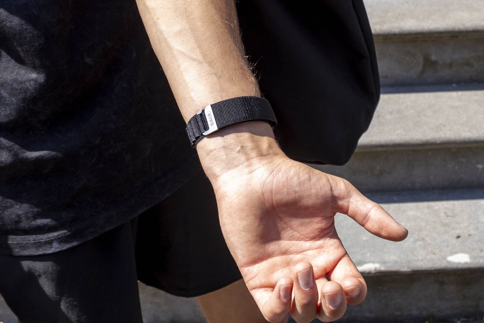 BALR Bracelet Loop Alpine Amazfit Bip 3 (Pro) (noir)