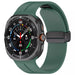 Bracelet sport avec D-buckle Samsung Galaxy Watch Ultra (vert foncé)