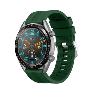 Bracelet silicone 'Extreme' Huawei Watch GT 4 - 46mm (vert militaire)