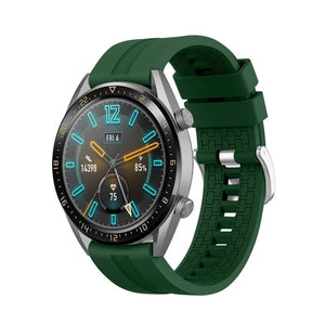 Bracelet silicone Extreme Huawei Watch GT 6 Pro - 46mm (vert militaire)