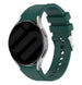Bracelet silicone connexion parfait Samsung Galaxy Watch 6 Classic 47mm (vert foncé)