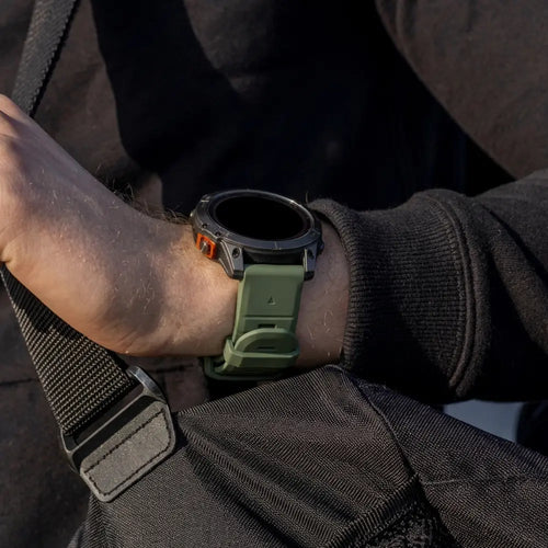 Garmin Descent G1 Sport Strap with Buckle (Olive Green/Black)