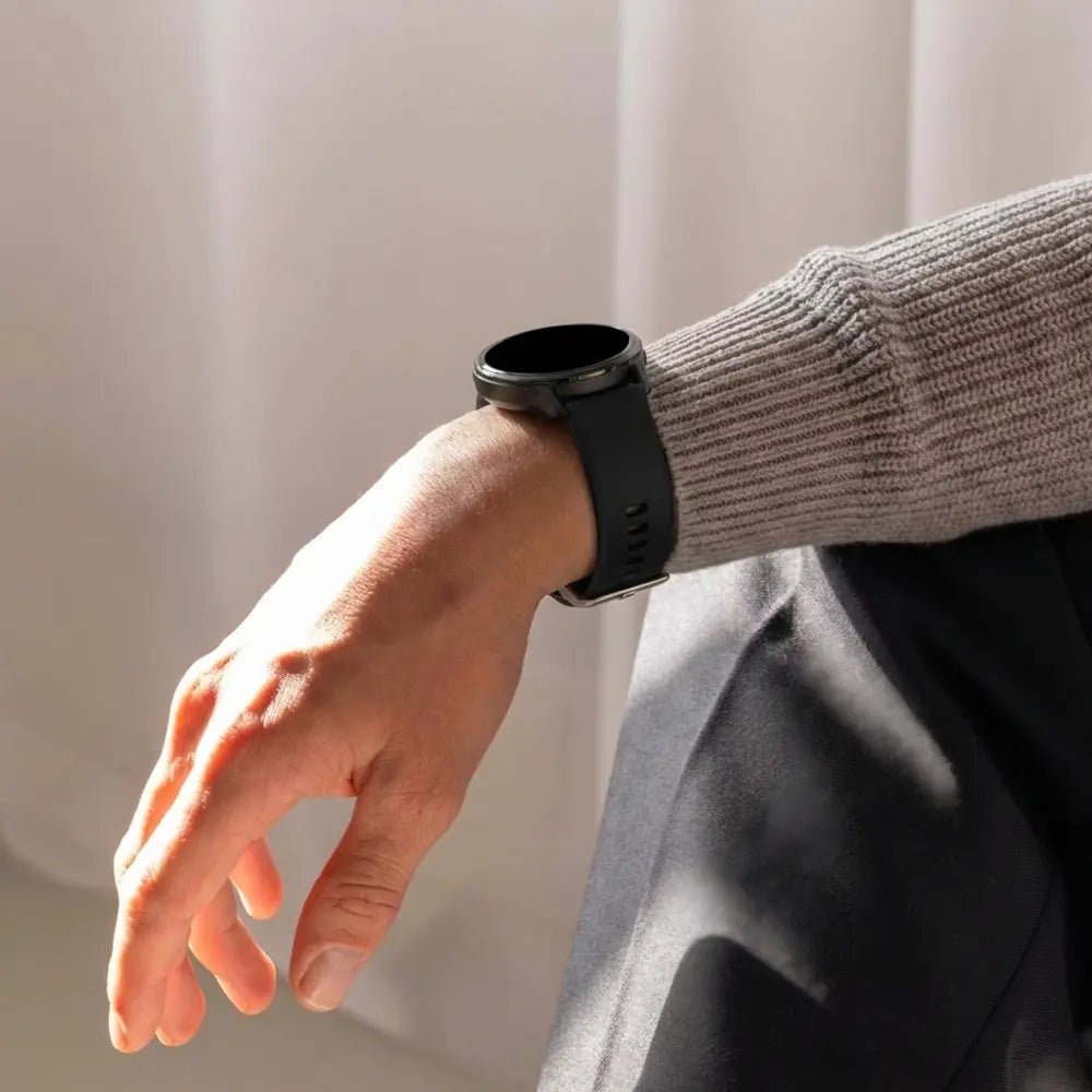 Bandz Garmin Venu 3s Silicone Strap 'Classic' (Black)