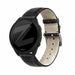 Bandz Bracelet cuir effet crocodile Garmin Forerunner 165 (noir)