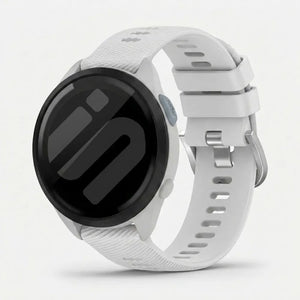 Garmin Forerunner 165 Silicone Strap (White)
