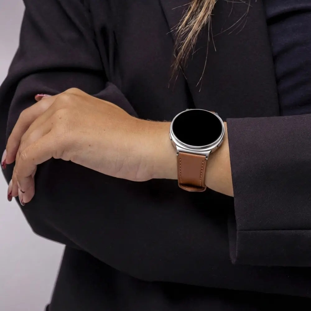 Samsung Galaxy Watch 8 - 40mm classic leren bandje (bruin)