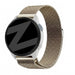 Bandz Bracelet milanais Garmin Forerunner 165 (or champagne)