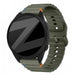 Bandz Bracelet silicone ondulé Garmin Forerunner 165 (vert armée)