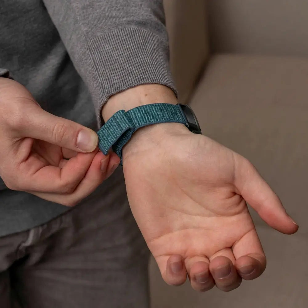 Garmin Fenix 5x/6x Nylon Strap (Dark Mist Grey)