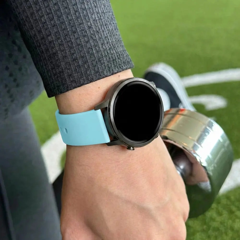 Bandz Bracelet sport 'Deluxe' Garmin Venu (bleu clair)