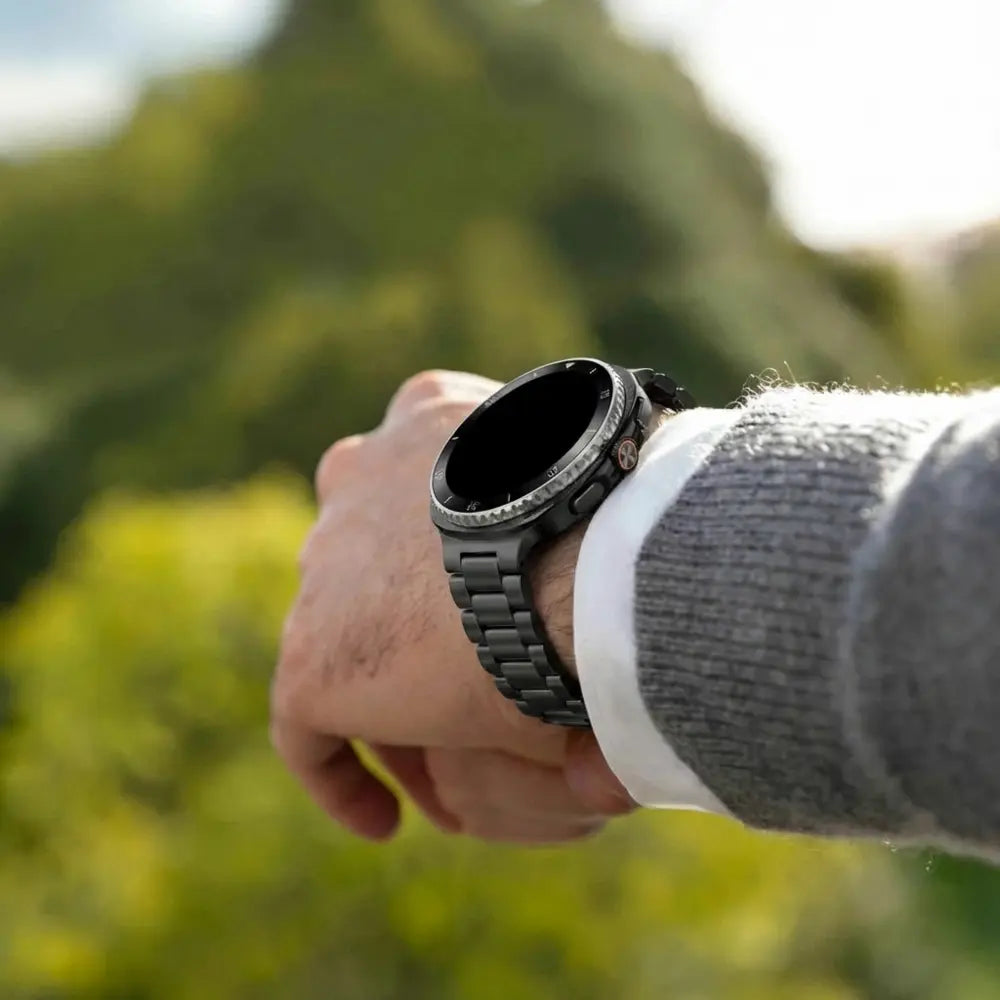Bracelet acier Samsung Galaxy Watch 8 - 40mm (noir)