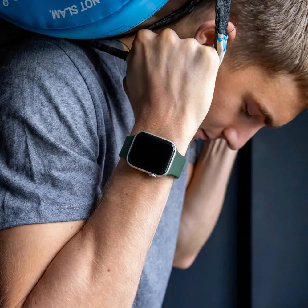 Apple Watch Silicone Strap Classic (Olive Green)