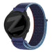 Bandz Bracelet nylon Loop Garmin Forerunner 165 (bleu foncé mix)