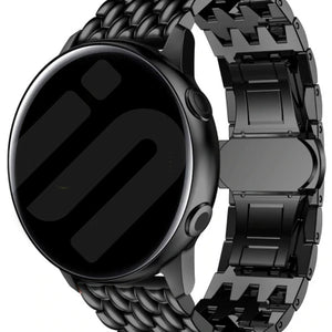 Bracelet acier 'Dragon' Amazfit Bip 5 (noir)