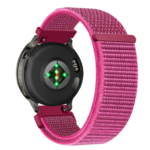 Bandz Garmin Venu 3s Nylon Loop Strap (Dragonfruit)
