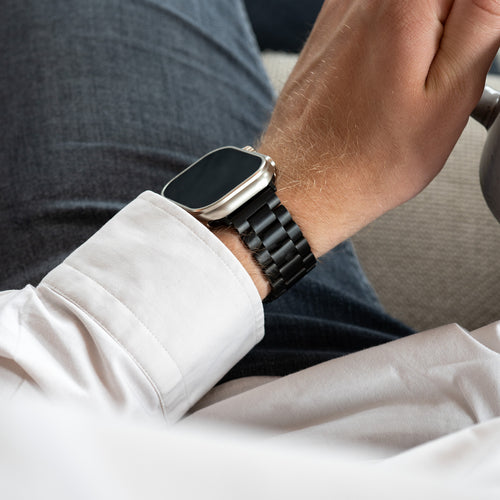Apple Watch Ultra Steel Strap (Dark Grey)