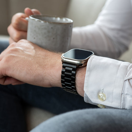 Apple Watch Ultra Steel Strap (Dark Grey)