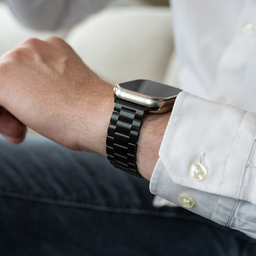 Apple Watch Ultra Steel Strap (Dark Grey)