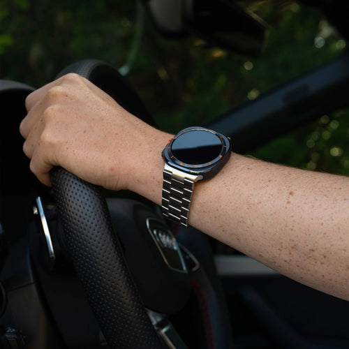 Bracelet acier Samsung Galaxy Watch Ultra 2 (argent)