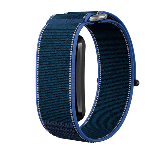 Bracelet nylon trail Garmin Cirqa (duo de bleu)