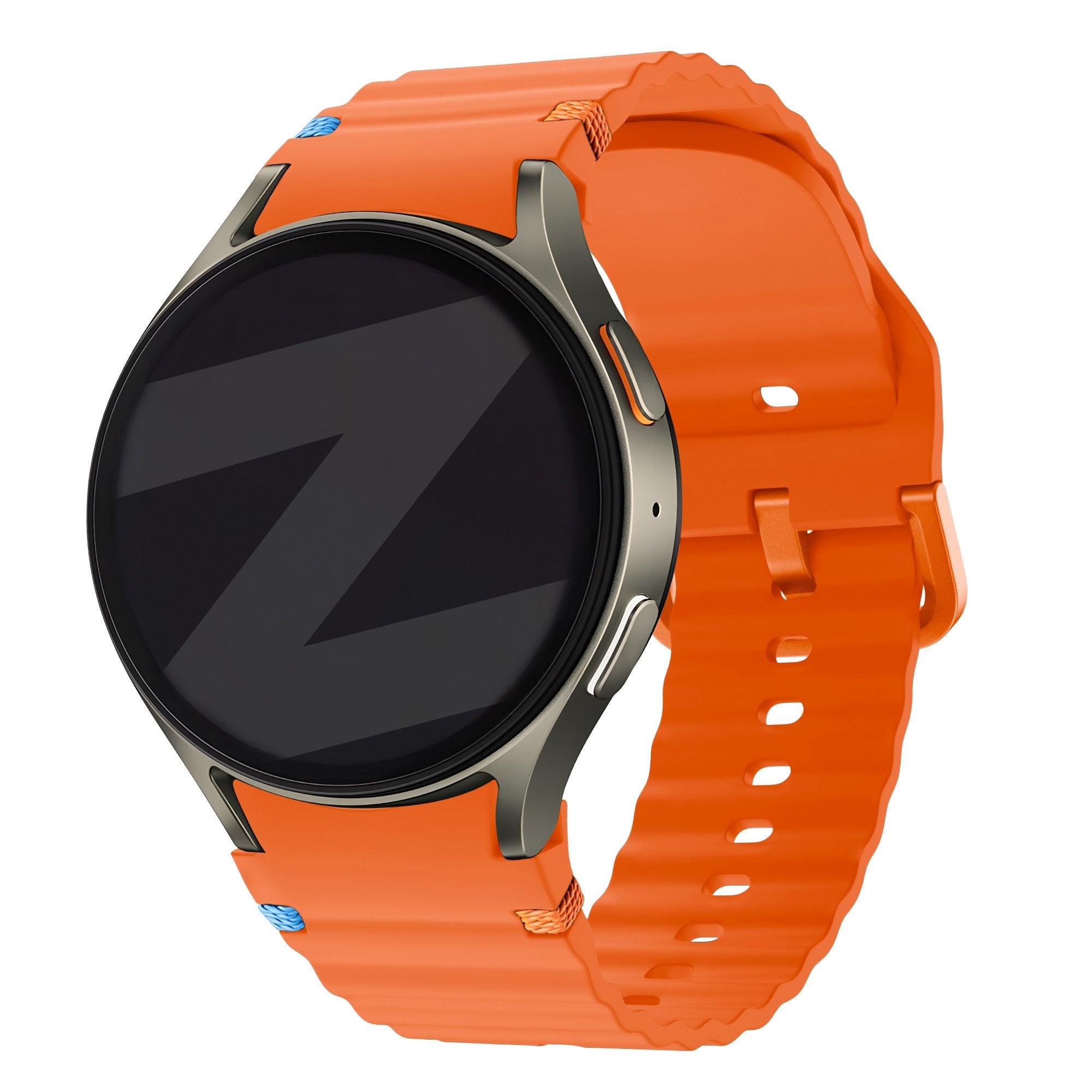 Bandz Samsung Galaxy Watch 6 - 44mm Wave Strap 'Easy Fit' (Orange)