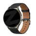 Bandz Amazfit GTS 3 Leather Strap 'Easy Fit' (Black)