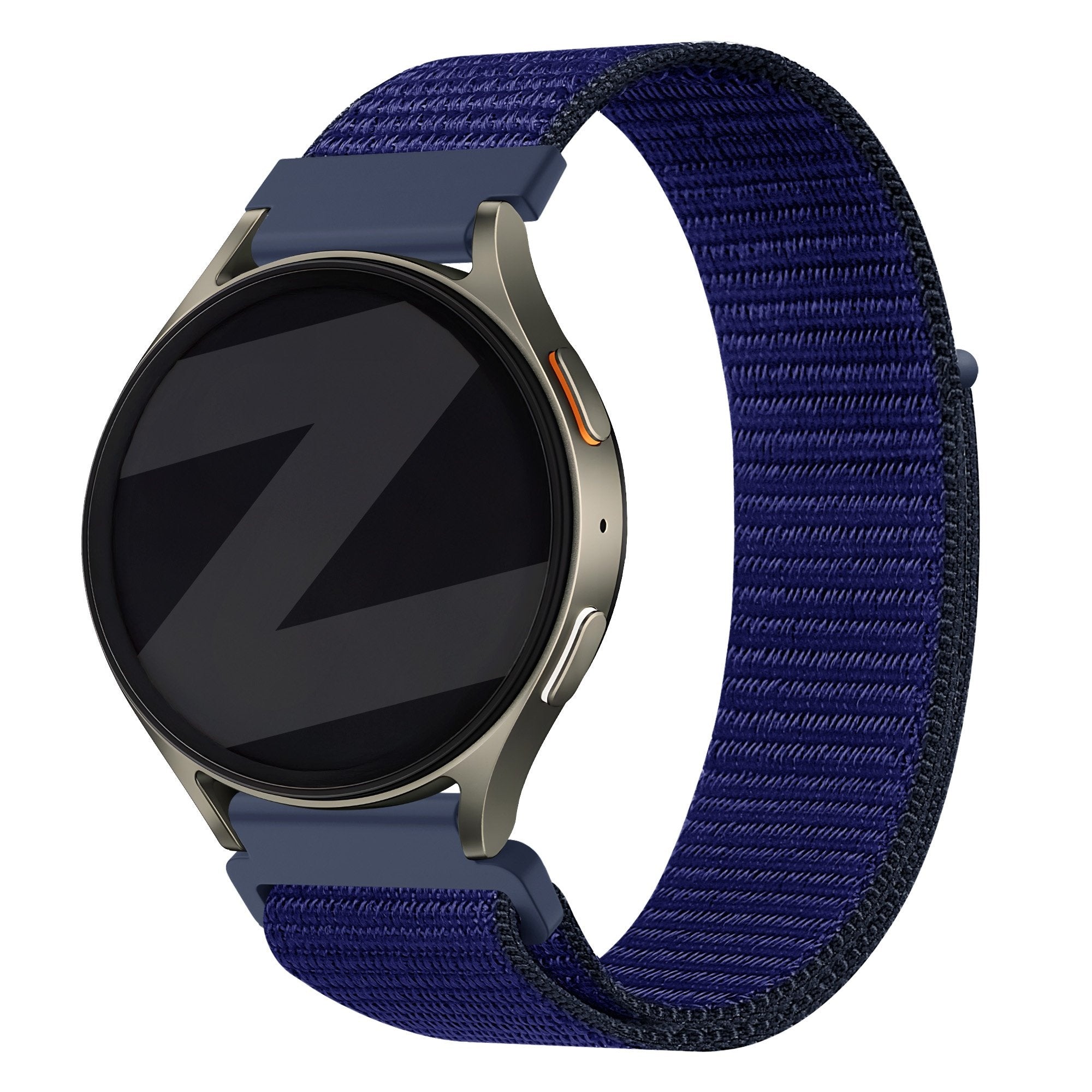 Bandz Bracelet nylon 'Easy Fit' Huawei Watch GT 2 - 46mm (bleu)