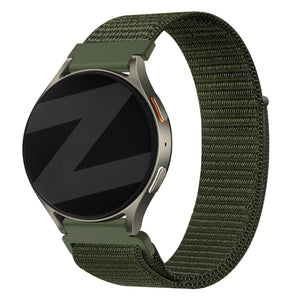 Bandz Bracelet nylon 'Easy fit' Amazfit Balance 2 (vert)