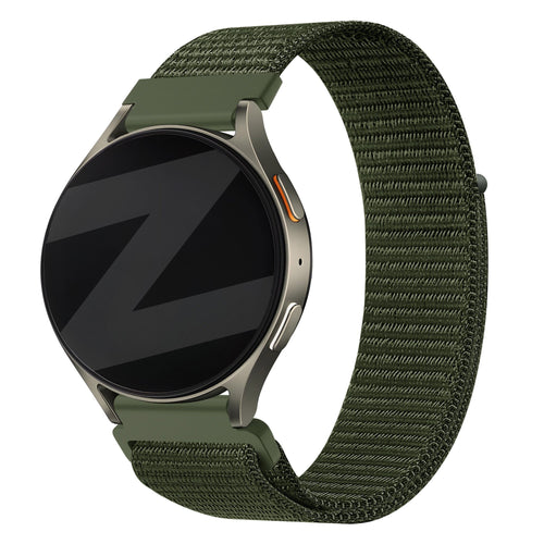 Bandz Bracelet nylon 'Easy Fit' Amazfit GTR 3 Pro (vert)