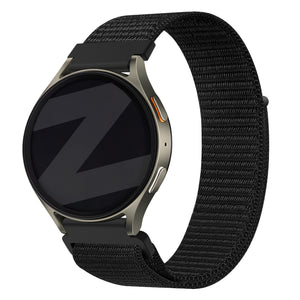 Bandz Bracelet nylon 'Easy Fit' Huawei Watch GT 5 Pro - 42mm (noir)