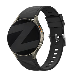 Bandz OnePlus Watch 3 - 43mm Silicone Strap 'Easy Fit' (Black)