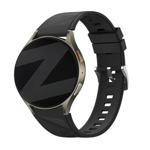 Bandz Huawei Watch GT 5 Pro - 42mm Silicone Strap 'Easy Fit' (Black)