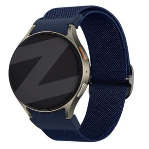 Bandz Bracelet elastique 'Easy Fit' Samsung Galaxy Watch 7 - 40mm (bleu foncé)