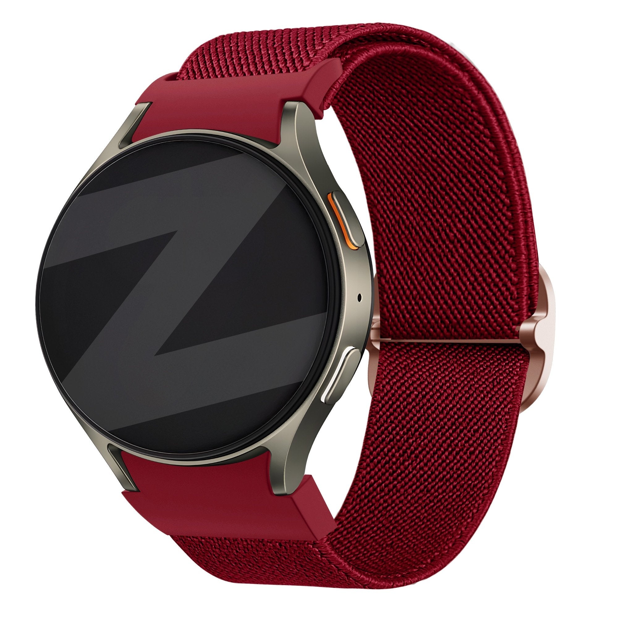 Bandz Samsung Galaxy Watch 5 Pro Elastic Strap 'Easy Fit' (Red)