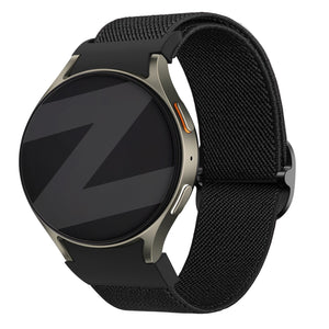 Bandz Samsung Galaxy Watch 5 Pro Elastic Strap 'Easy Fit' (Black)