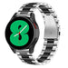 Bracelet acier Samsung Galaxy Watch 4 40mm (argent/noir)