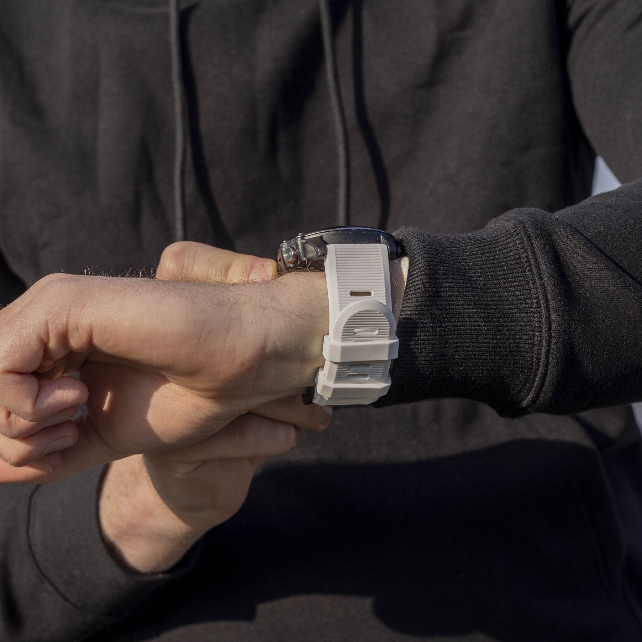 Garmin Fenix 8 Pro - 51mm Silicone Strap (White)