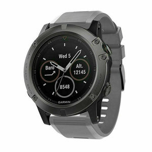 Bracelet silicone Garmin Tactix 7 Pro (gris)