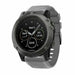 Bracelet silicone Garmin Fenix 8 Pro - 51mm (gris)