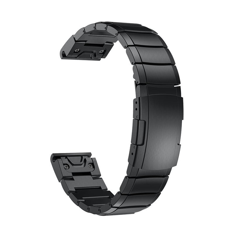 Bracelet acier Garmin Forerunner 955 (noir)