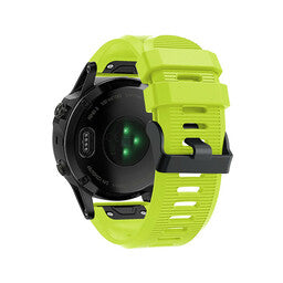 Bracelet silicone Garmin Instinct 3 - 50mm (vert clair)