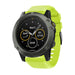 Bracelet silicone Garmin Descent MK3i - 51mm (vert clair)