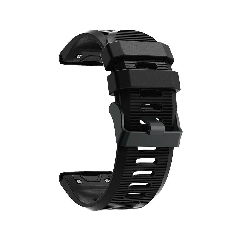 Bracelet silicone Garmin Quatix 8 - 51mm (noir)