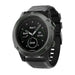 Bracelet silicone Garmin Fenix 8 - 51mm (noir)