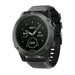 Bracelet silicone Garmin Quatix 8 - 51mm (noir)